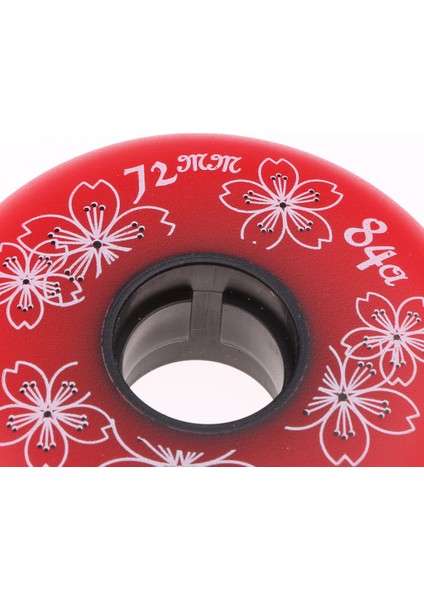 4 Parça İnline Rulo Hokeyi Spor Paten Değiştirme Tekerlek 84A 72 mm (Yurt Dışından)
