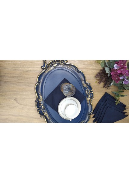 8 adet pamuklu kokteyl peçetesi modelleri