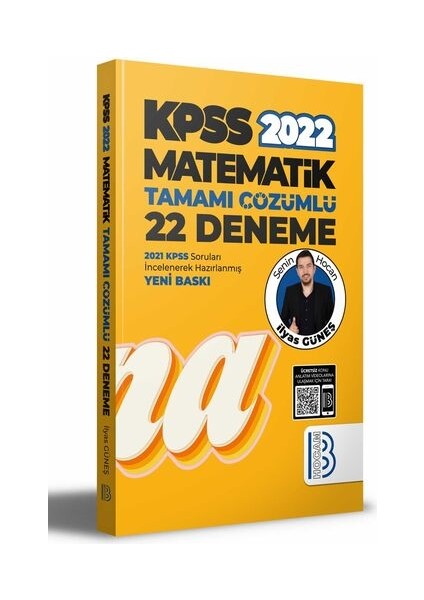 2022 KPSS Matematik Tamamı Çözümlü 22 Deneme