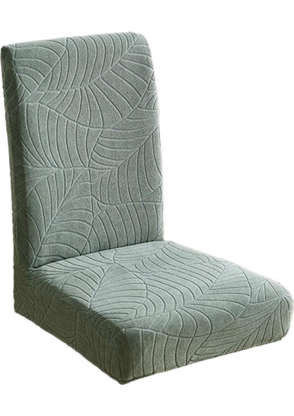 Yemek Sandalyesi Yıkanabilir Sandalye Slipcover Çıkarılabilir Koruyucu Yeşil Kapakları (Yurt Dışından)