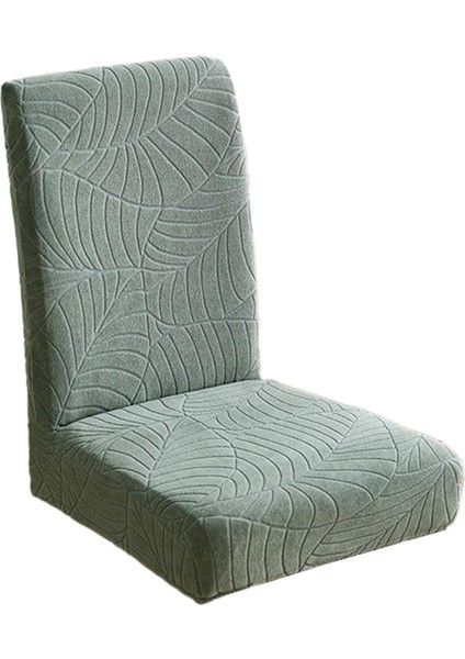 Yemek Sandalyesi Yıkanabilir Sandalye Slipcover Çıkarılabilir Koruyucu Yeşil Kapakları (Yurt Dışından)