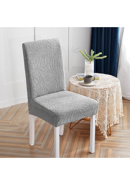 Yemek Sandalyesi Kapakları Yıkanabilir Sandalye Slipcover Çıkarılabilir Koruyucu Açık Gri (Yurt Dışından) modelleri