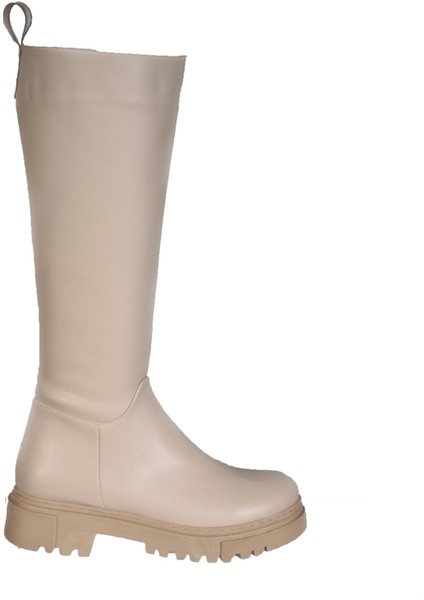 Yaz Kış Kadın Siyah Nut 4cm Topuk 35CM Dizboyu Soğuğa Dayanıklı Çizme fiyatları