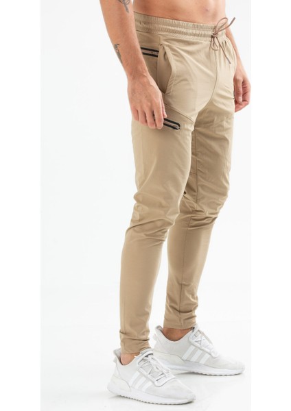 Taş Regular Fit Düz B-Strech Fermuarlı Cep Düz Paça Erkek Eşofman Altı - XD0163 modelleri