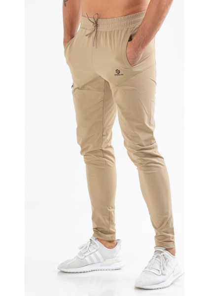 Taş Regular Fit Düz B-Strech Fermuarlı Cep Düz Paça Erkek Eşofman Altı - XD0163 fırsatları