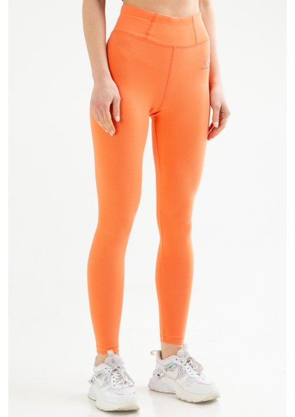 Somon Slim Fit Düz Likralı Yüksek Bel Toparlayıcı Kadın Tayt - SD0756