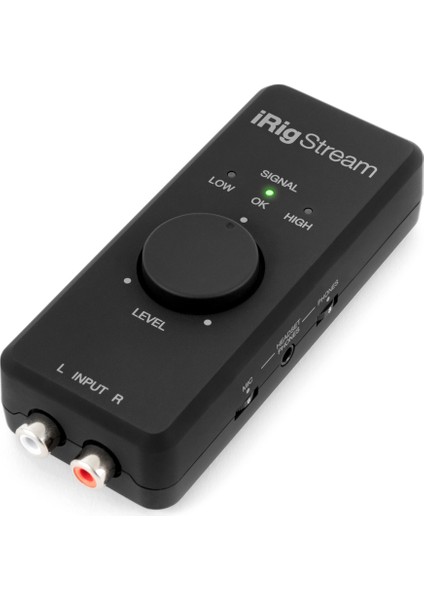 IK Multimedia Irig Stream iPhone, iPad ve Mac/pc Için Canlı Yayın Ses Kartı