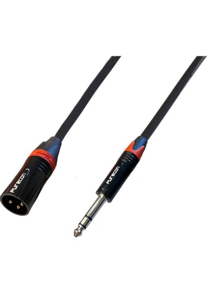 Xlr To Trs Balanslı Sinyal Kablosu 10 Metre