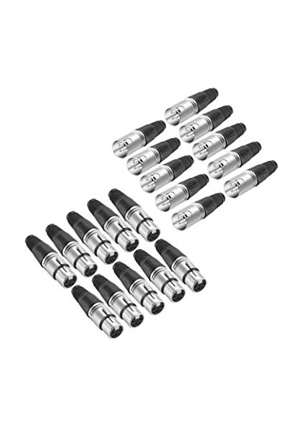 Violet 20'li Xlr Erkek - Xlr Dişi Könnektör Seti