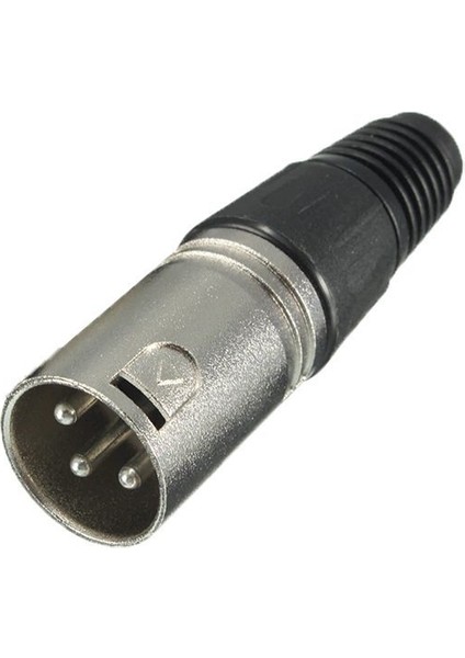 Violet Xlr 3 Pin Erkek Jack