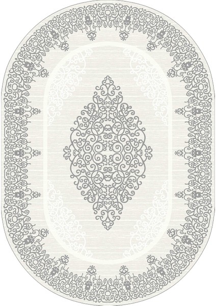 Dijital Baskı Yıkanabilir Kaymaz Taban Oval Halı Rvg7080100150