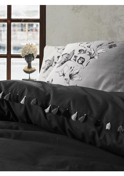 Candy Çift Kişilik Nevresim Takımı Deren Siyah fiyatları