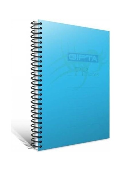 Eko Spiralli Mavi Plastik Kapak 60 Yaprak A4 Kareli Defter