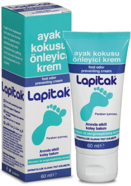 Ayak Kokusu Önleyici Krem 60 ml