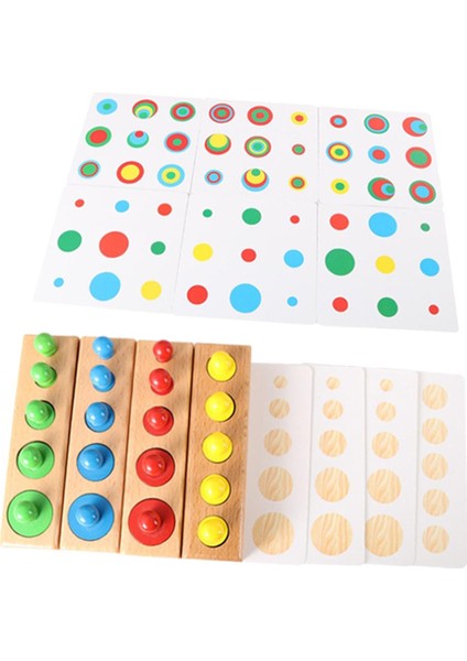 Montessori Eğitici Oyuncak Çocuklar Ahşap Bulmaca Öğrenme Style1 Için Istifleme1 (Yurt Dışından)