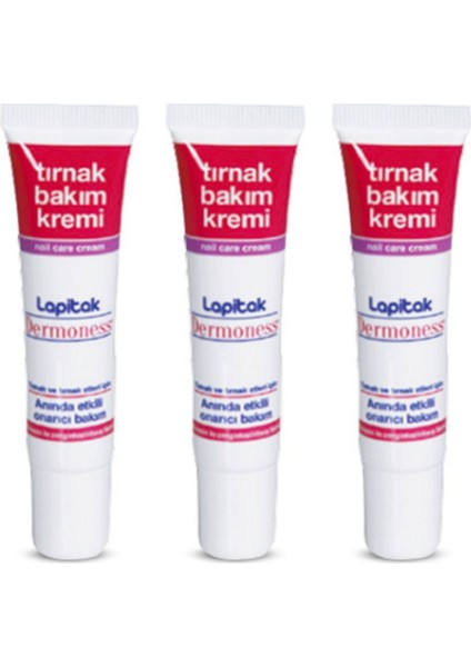 Tırnak Bakım Kremi 15 ml (3 Kutu)