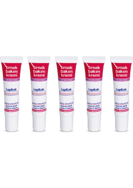 Tırnak Bakım Kremi 15 ml (5 Kutu)