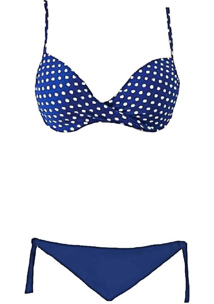 Destekli Push Up Balenli Bikini Takımı