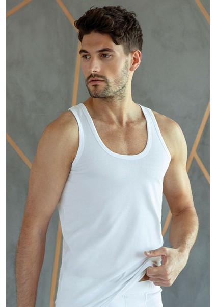 3'lü Paket Erkek Atlet Boxer Takım Pamuk