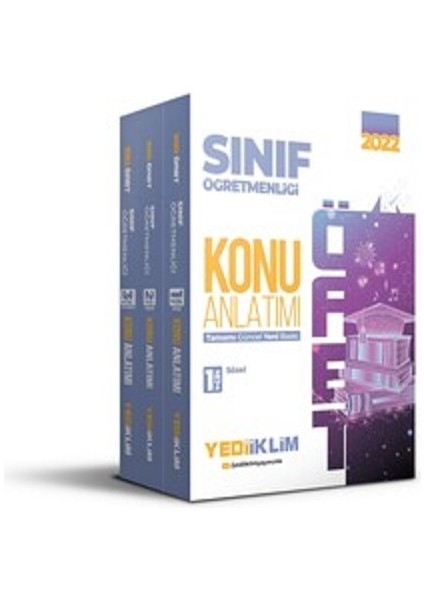 2022 ÖABT Sınıf Öğretmenliği Konu Anlatımlı Modüler Set