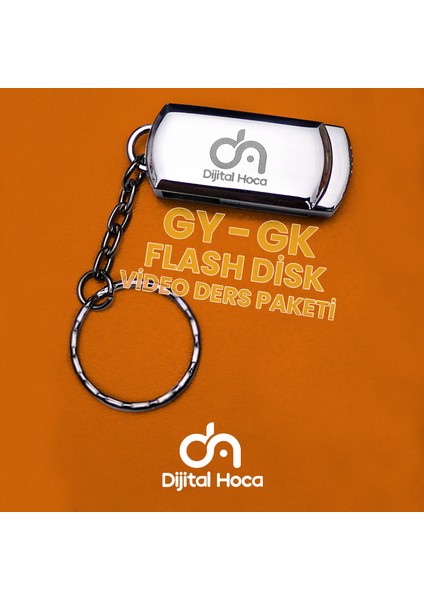 2022 KPSS Genel Yetenek Genel Kültür Flash Video Ders Seti