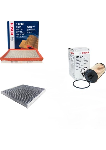 Opel Astra J 1.6 Benzin Filtre Bakım Seti (2009-2016)