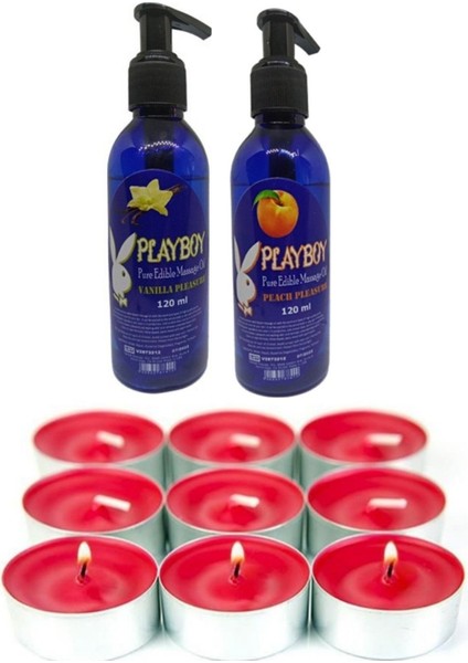 Aroma Terapi Spa Mum Li Yenilebilir Vanilya & Şeftali Vücut Masaj Yağı 120 Ml