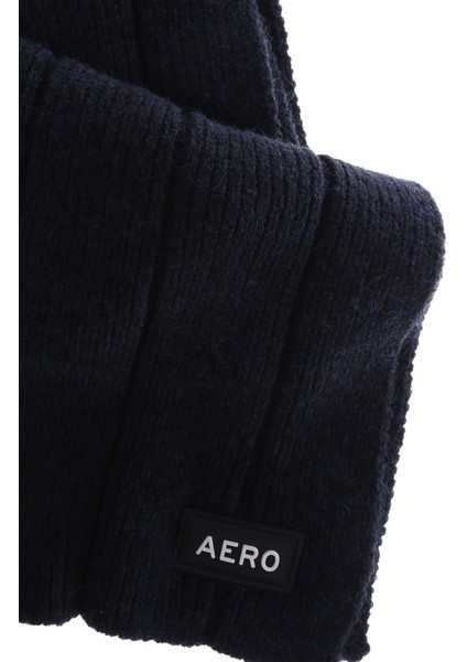 Aero-Br-Set02 Lacivert Erkek Atkı Bere Eldiven Tk fırsatları