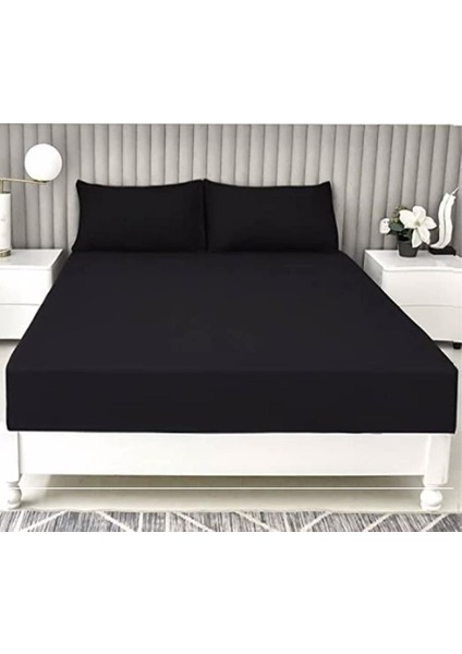 Çift Kişilik Lastikli Çarşaf Seti Pamuklu