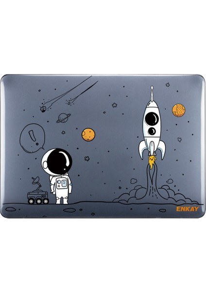 MacBook Air 13.3 Inç A1932 2018 Için Kristal Kılıf No.1 (Yurt Dışından)