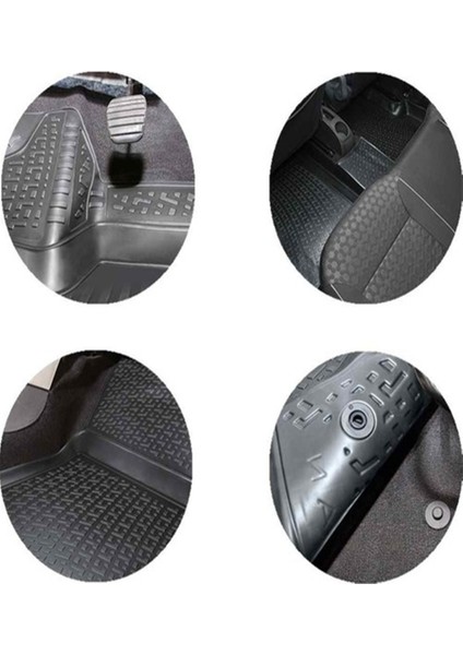 Toyota Yaris 2005-2013 3D Havuzlu Siyah Paspas fiyatları