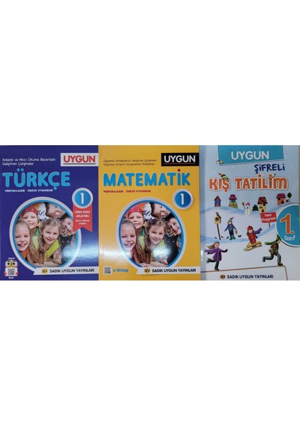 1. Sınıf Seti (2 Kitap + Kış Tatil Kitabı)