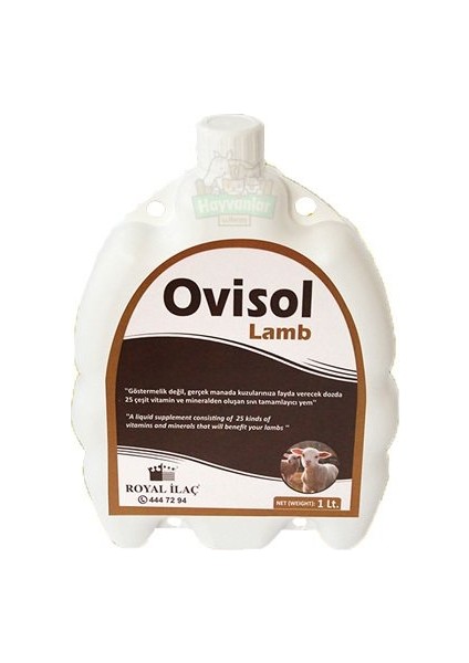 Royal Ovisol Lamb Kuzu Yem Katkısı 5 Lt