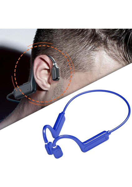 G1 Kemik Iletim Kulaklık Açık Kulak Stereo Spor Çalışması Için Siyah (Yurt Dışından)
