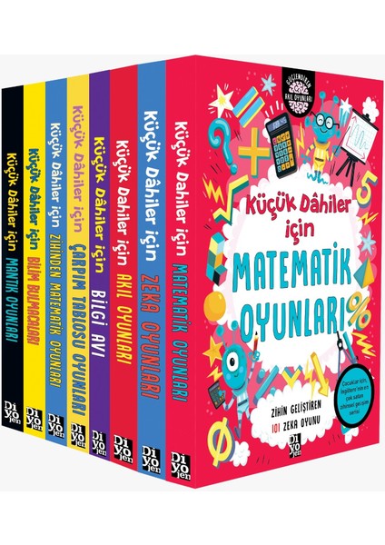 Küçük Dâhiler Serisi – 8 Kitap Set