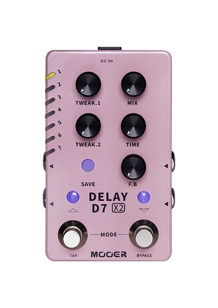 D7 X2 Stereo Pedalı M722