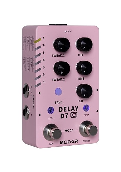 D7 X2 Stereo Pedalı M722