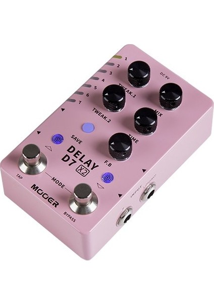 D7 X2 Stereo Pedalı M722