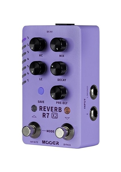 R7 X2 Stereo Reverb Pedalı M723