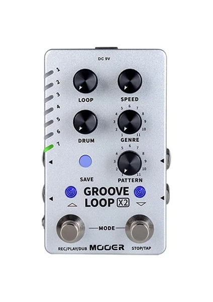 Groove Loop X2 Stereo Looper Pedalı M721