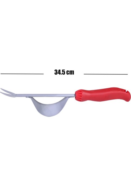 Yabani Ot Sökme Aleti Çiçek Bitki Sökme Aparatı 34.5 cm