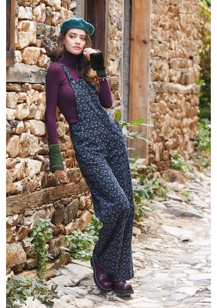 Bol Paça Salopet Kadın Tulum