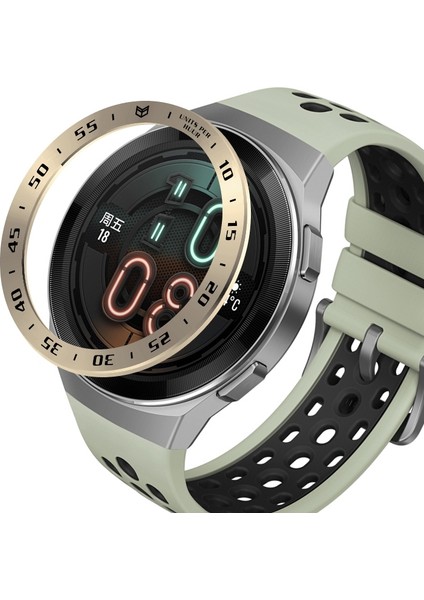 puluz Huawei Watch Gt2E Çerçeve Halkası Için Retro Altın Yüzük Siyah Yazı (Yurt Dışından) fiyatları