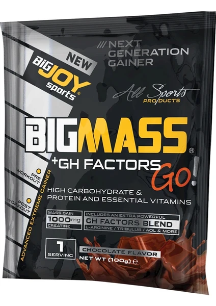 Bigjoy Sports Big Joy Big Mass  Karbonhidrat Tozu 1 Adet Bigmass