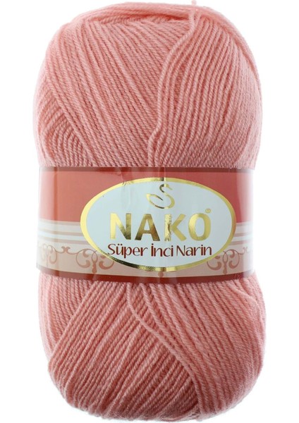 Süper Inci Narin El Örgü Ipi 100 gr 03205 Şakayık
