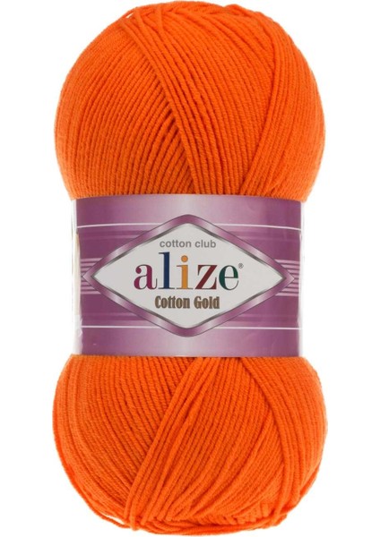 Cotton Gold El Örgü İpi Oranj 037