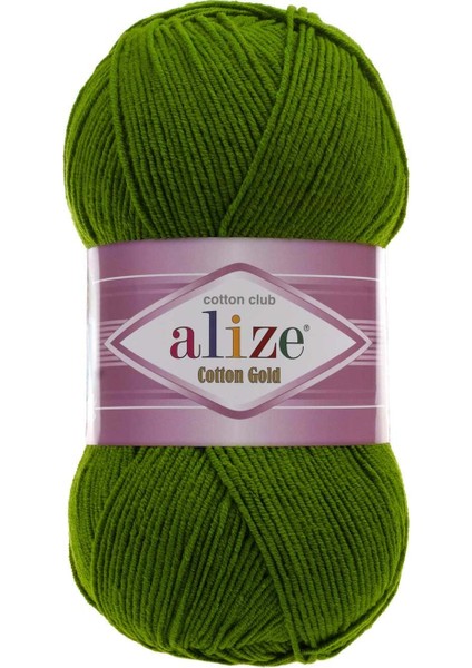 Cotton Gold El Örgü Ipi 100 gr 35 Yeşil