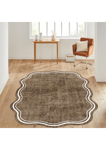 Dijital Baskı Yıkanabilir Kaymaz Taban Halı Rvg7034100150-Sd24