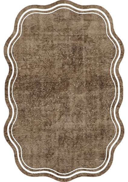 Dijital Baskı Yıkanabilir Kaymaz Taban Halı Rvg7034100150-Sd24