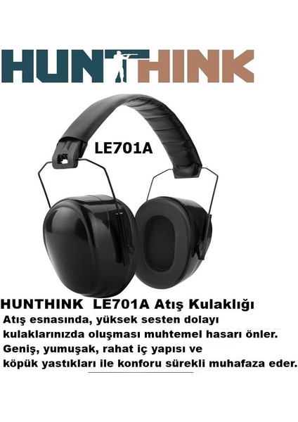 Hunthınk LE701A Atış Kulaklığı